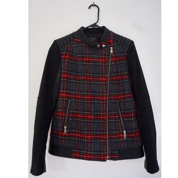 Zara wool plaid jacket - Picture 2 of 3